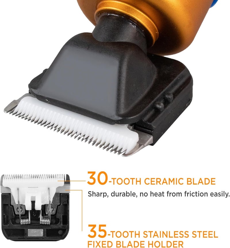 NEEDLENEST Carpet Trimmer with Shearing Guide and 2 Blades, Speed Adjustable Rug Tufting Carver Clippers, Electric Rug Shears Carpet Carving Tool for Handmade Rug Clean and Tufted Rug - Image 5
